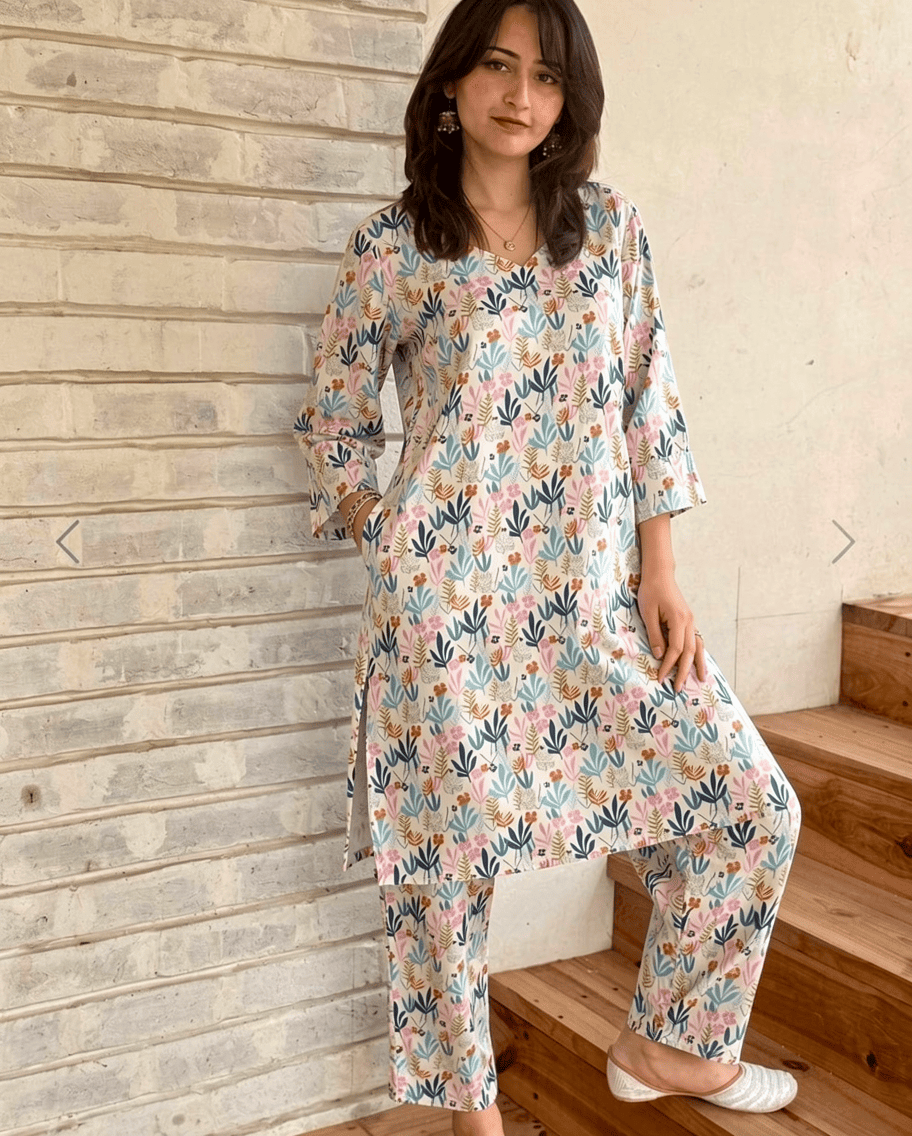 Feather Touch Luxe Co-Ord Set