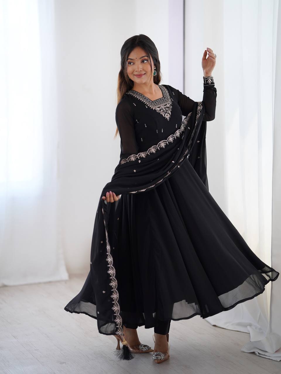 Elegant Designer Anarkali Set
