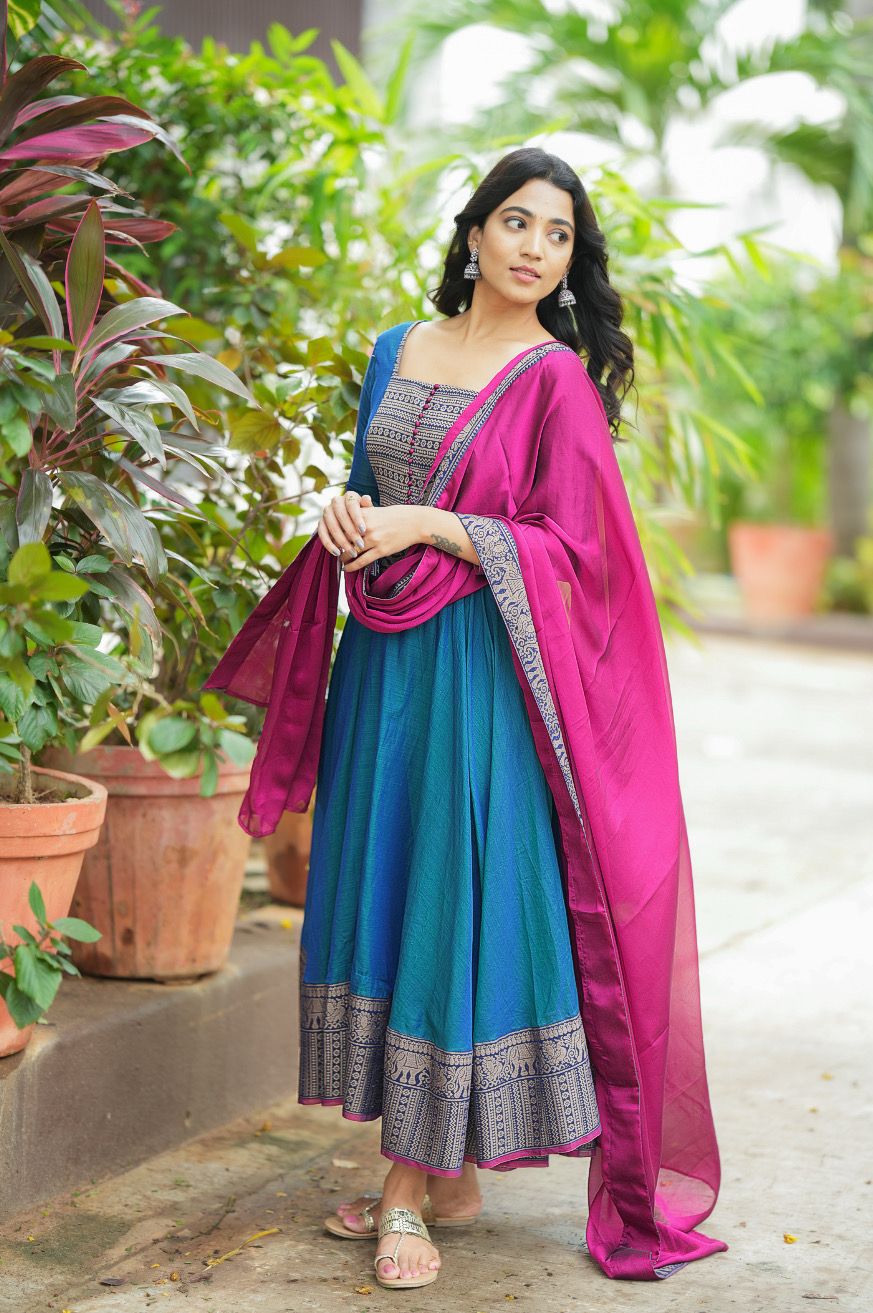 Beautiful Gown With Duppta