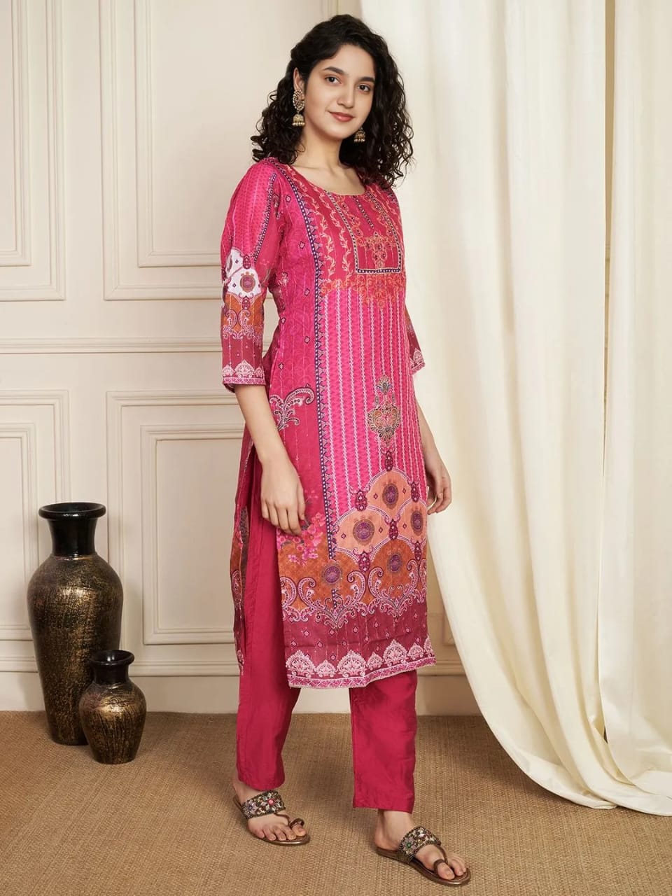 Softy Muslin Pakistani Suit Set