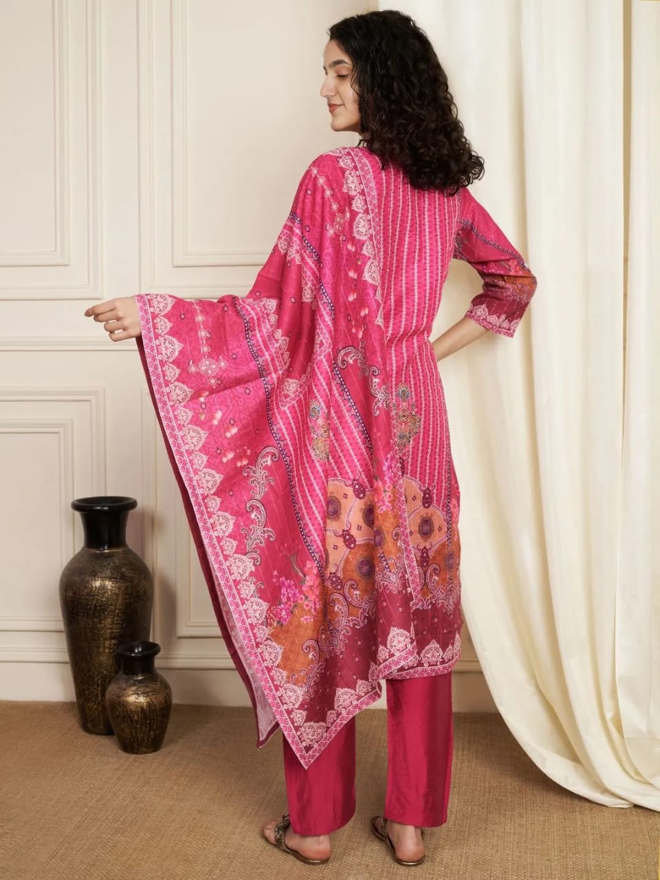 Softy Muslin Pakistani Suit Set