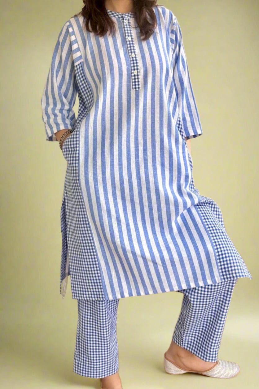 New Beautiful Cotton  Kurti Pant