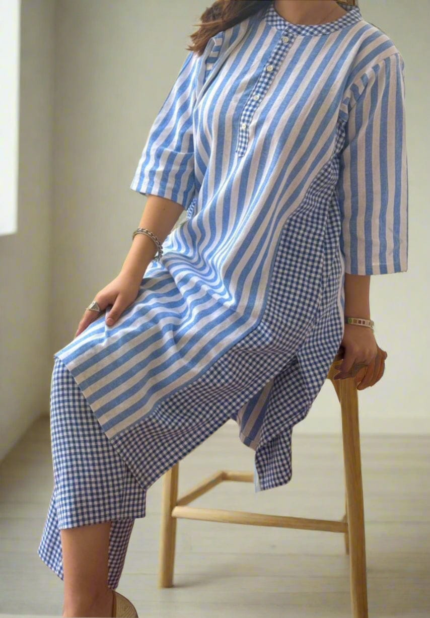 New Beautiful Cotton  Kurti Pant