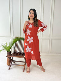 Pure Elegance Redefined Timeless Grace With Our Cotton Khadi Suit Set