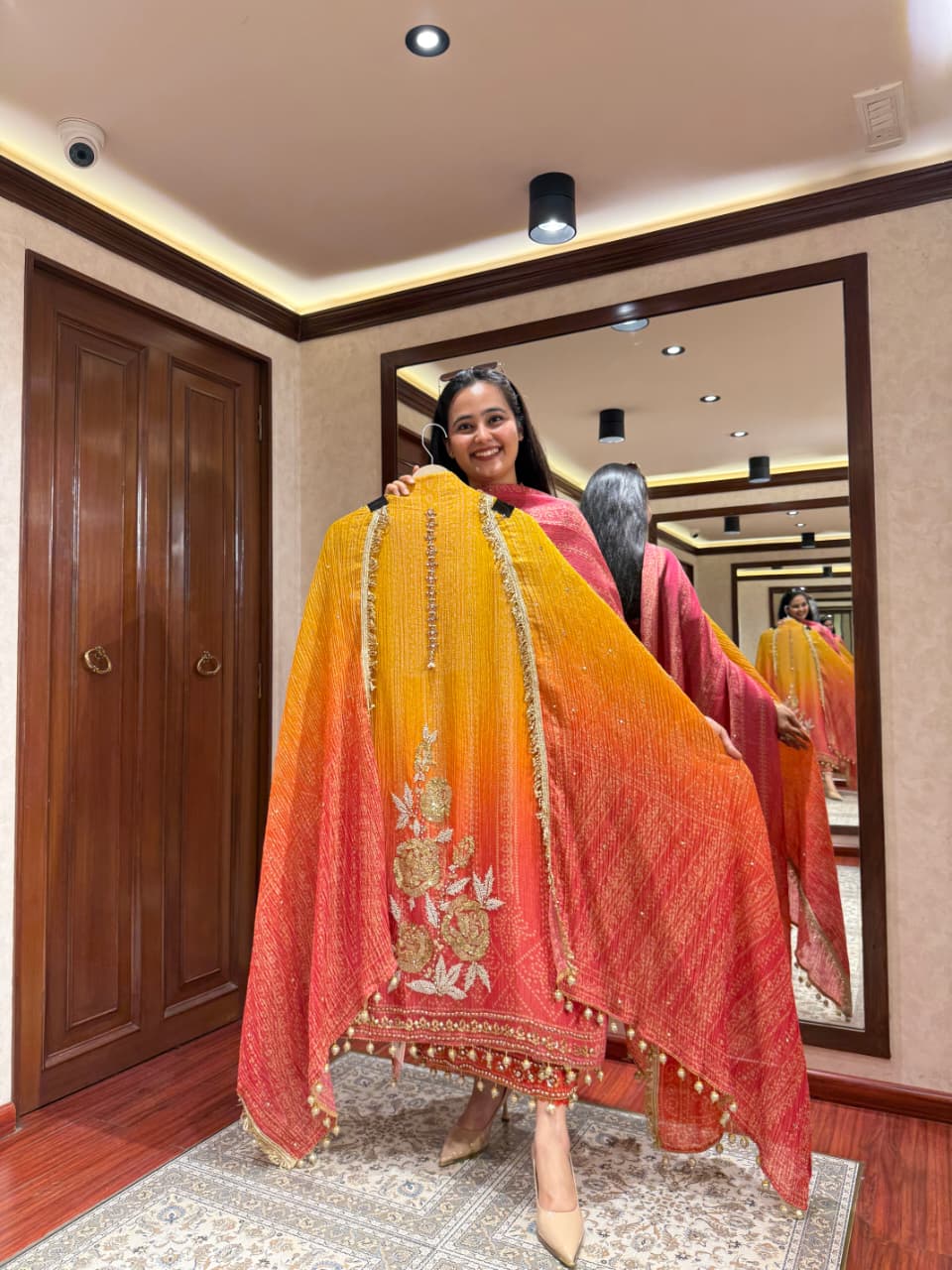 Premium Pure Softy Chinon Silk Kurti Set – Elegance Redefined