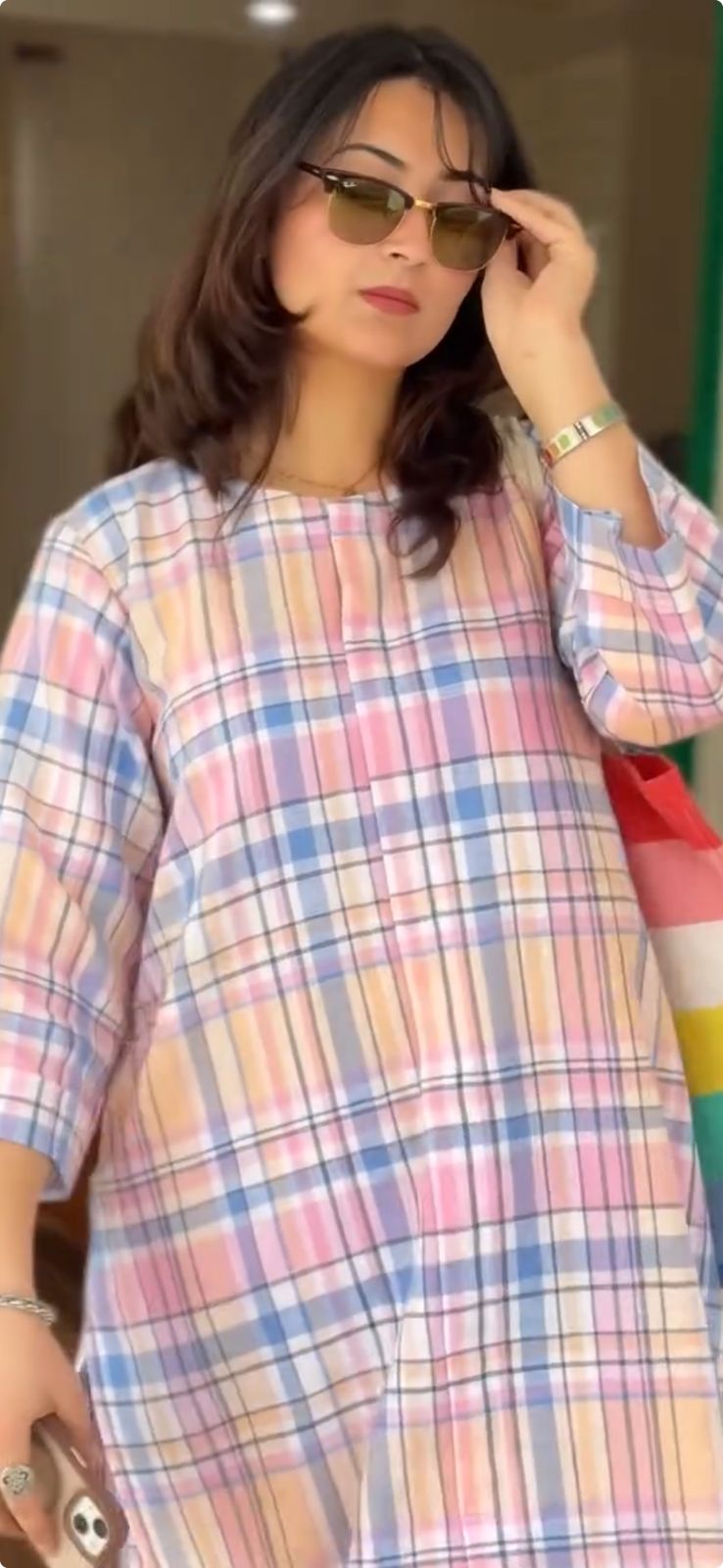 Pastel Candy Checks Co-Ord Set