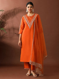 The Royal Noor Embroidered Festive Suit Set
