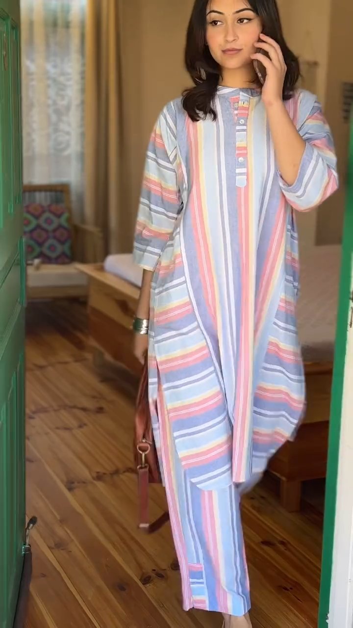 Lightweight Luxe Cotton Co-Ord Set