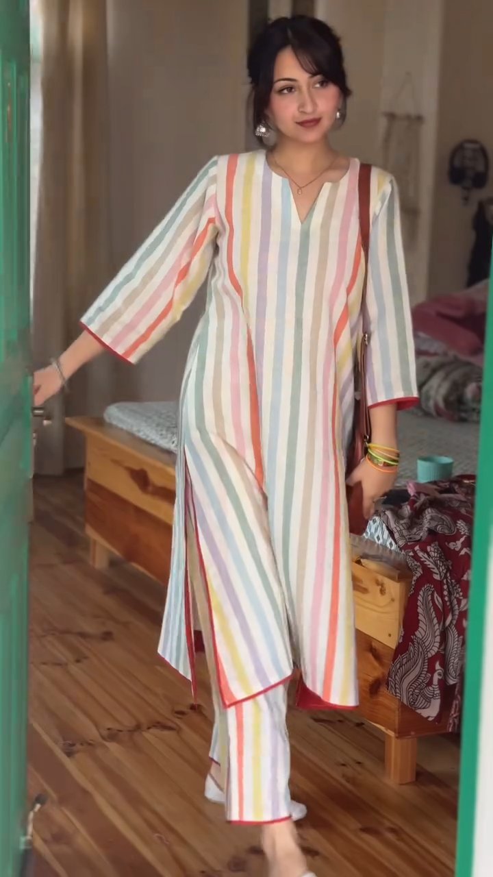 Everyday Grace Cotton Co-ord Set for All-Day Comfort