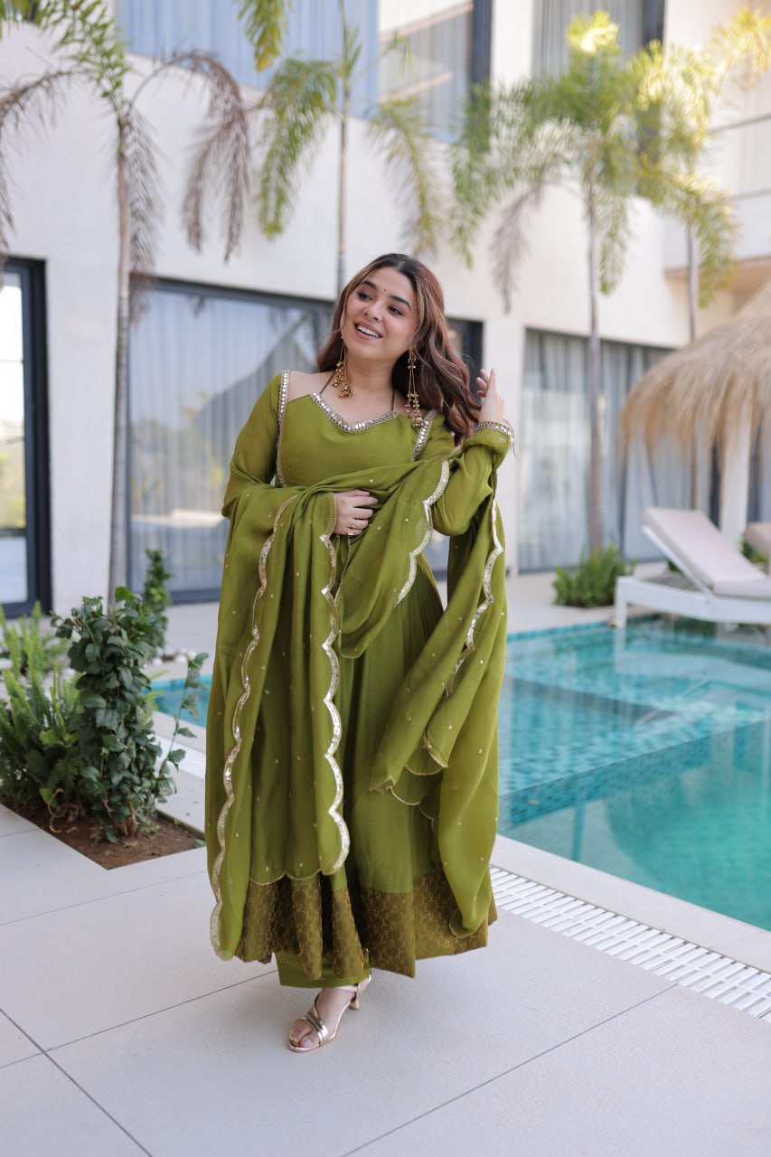 DESIGNER READYMADE ANARKALI PANT DUPATTA COLLECTION