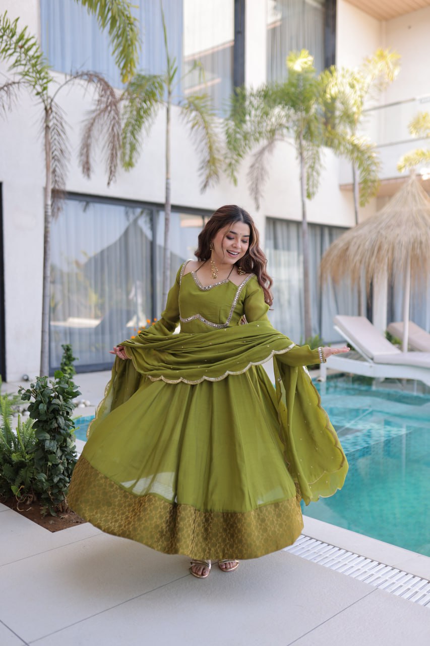 DESIGNER READYMADE ANARKALI PANT DUPATTA COLLECTION