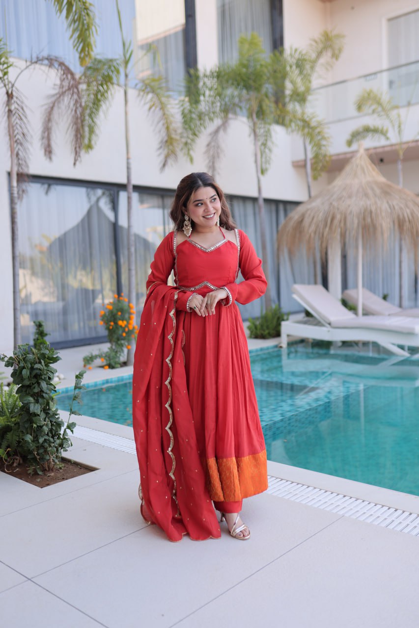 DESIGNER READYMADE ANARKALI PANT DUPATTA COLLECTION