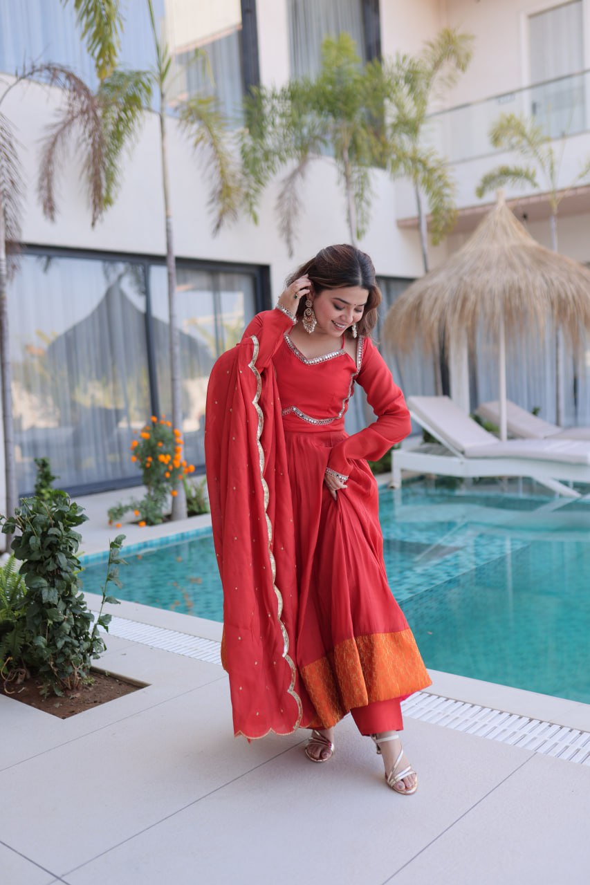 DESIGNER READYMADE ANARKALI PANT DUPATTA COLLECTION