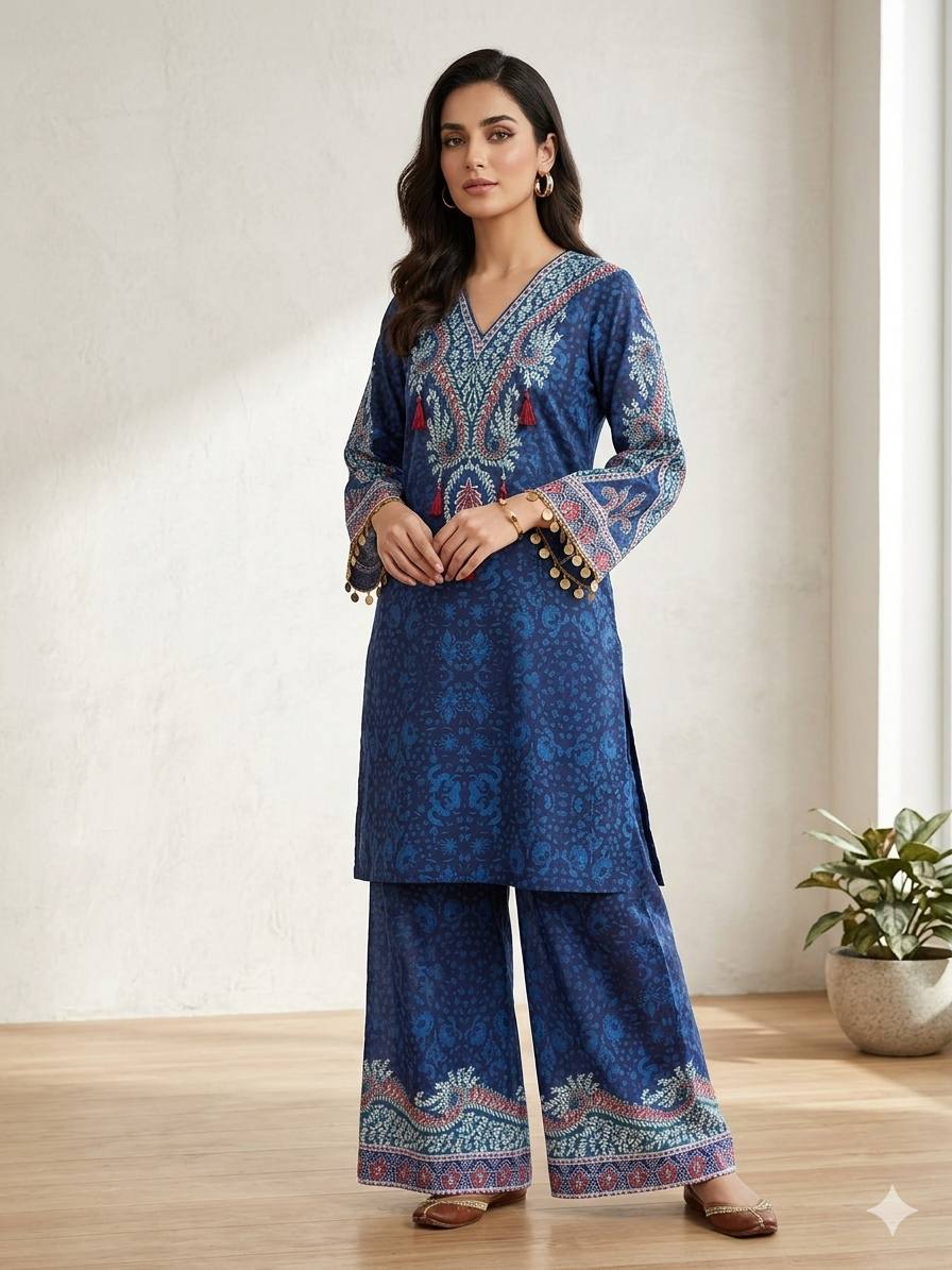 Premium Silk Co-Ord Set