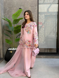 Elegant Sequence Embroidered Salwar Suit Set