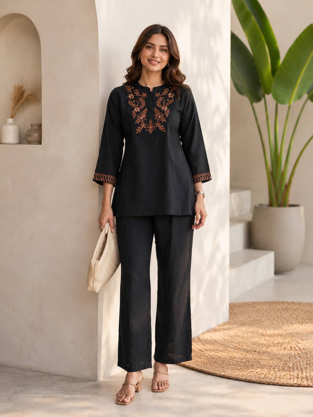 Roman Silk Co-Ord Set