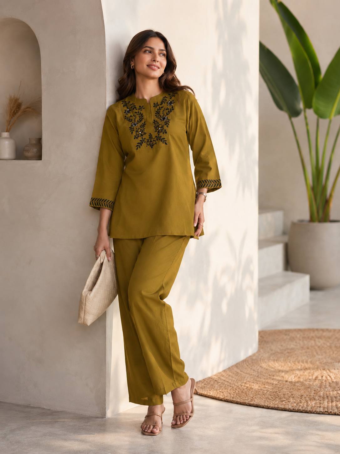 Roman Silk Co-Ord Set