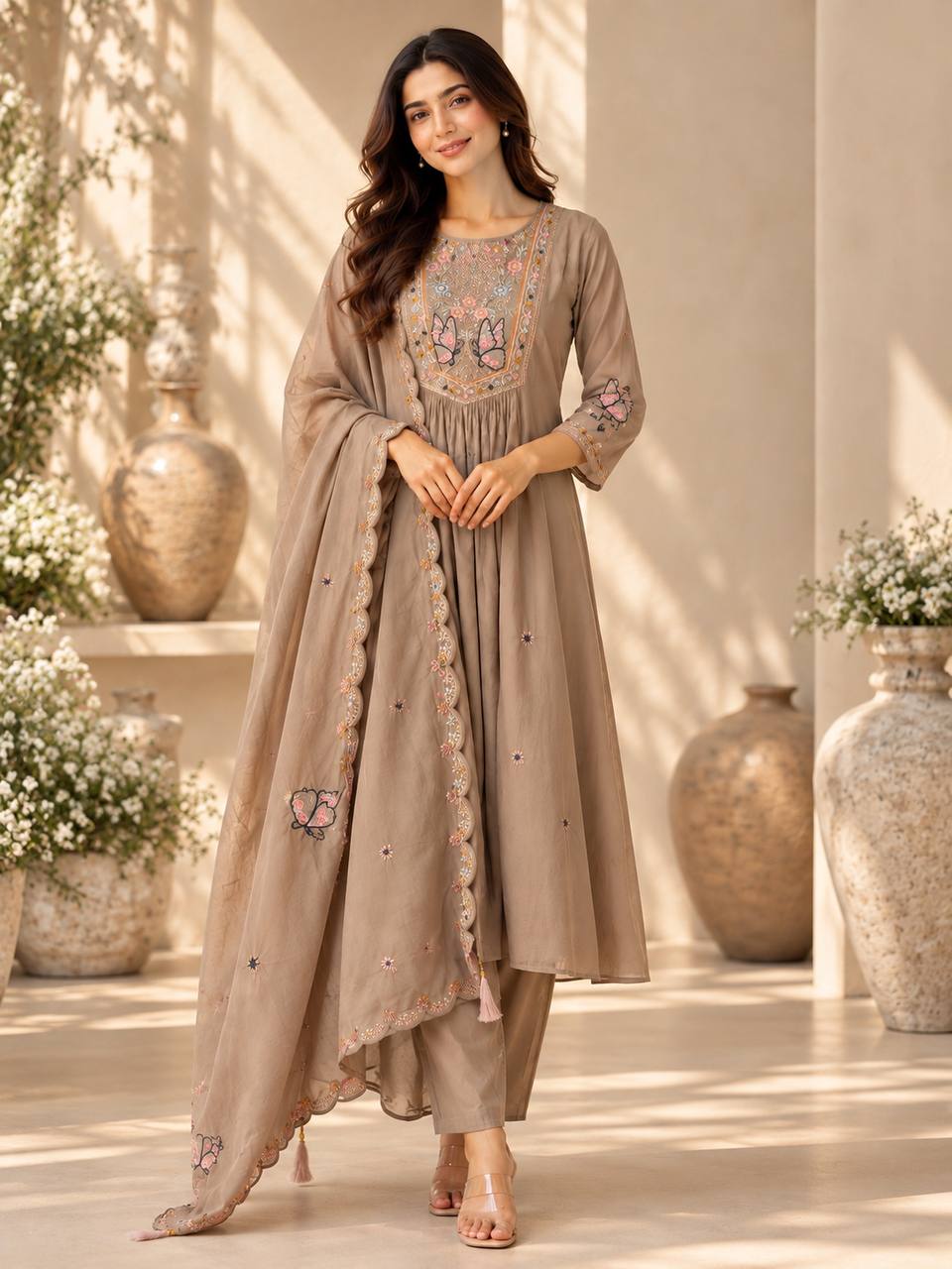 Silk Serenity – Premium Two-Tone Silk Set