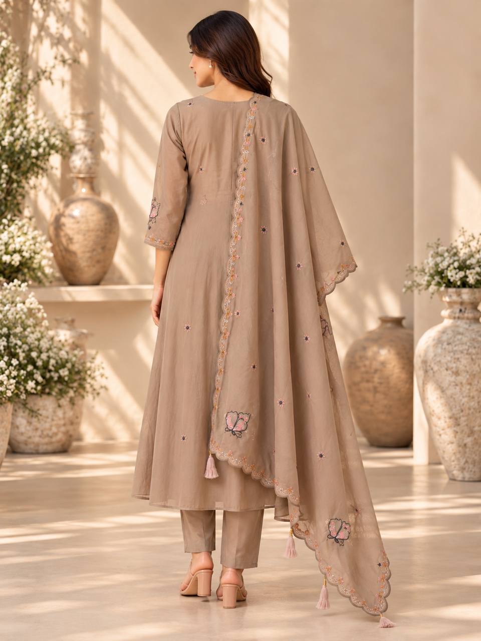 Silk Serenity – Premium Two-Tone Silk Set