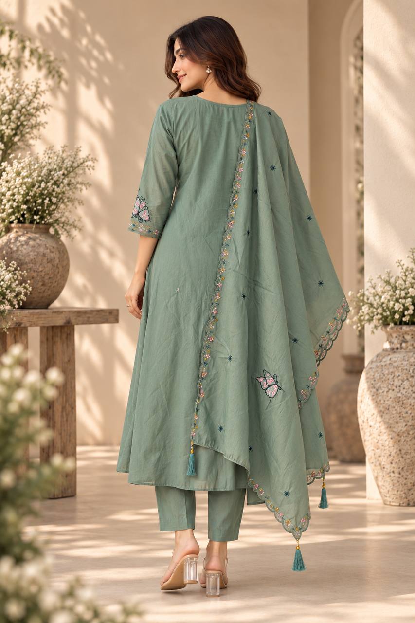 Silk Serenity – Premium Two-Tone Silk Set