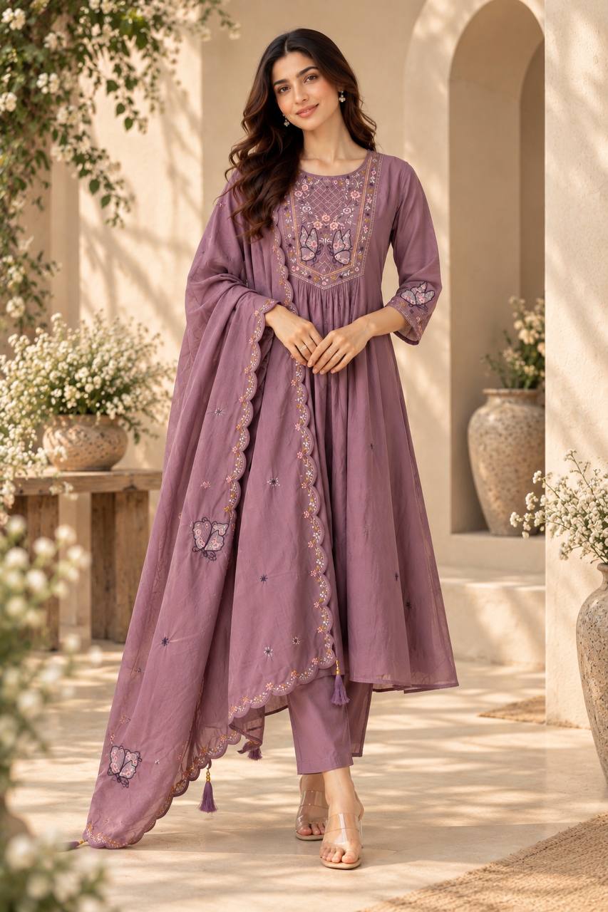 Silk Serenity – Premium Two-Tone Silk Set
