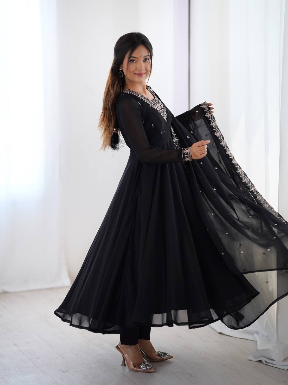 Elegant Designer Anarkali Set