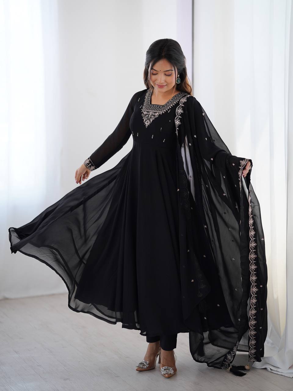 Elegant Designer Anarkali Set