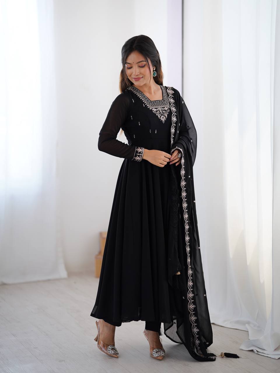 Elegant Designer Anarkali Set