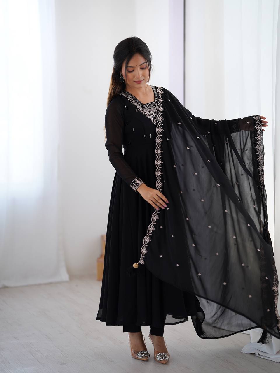 Elegant Designer Anarkali Set