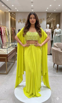 Real Mirror Embroidered 3-Piece Designer Set