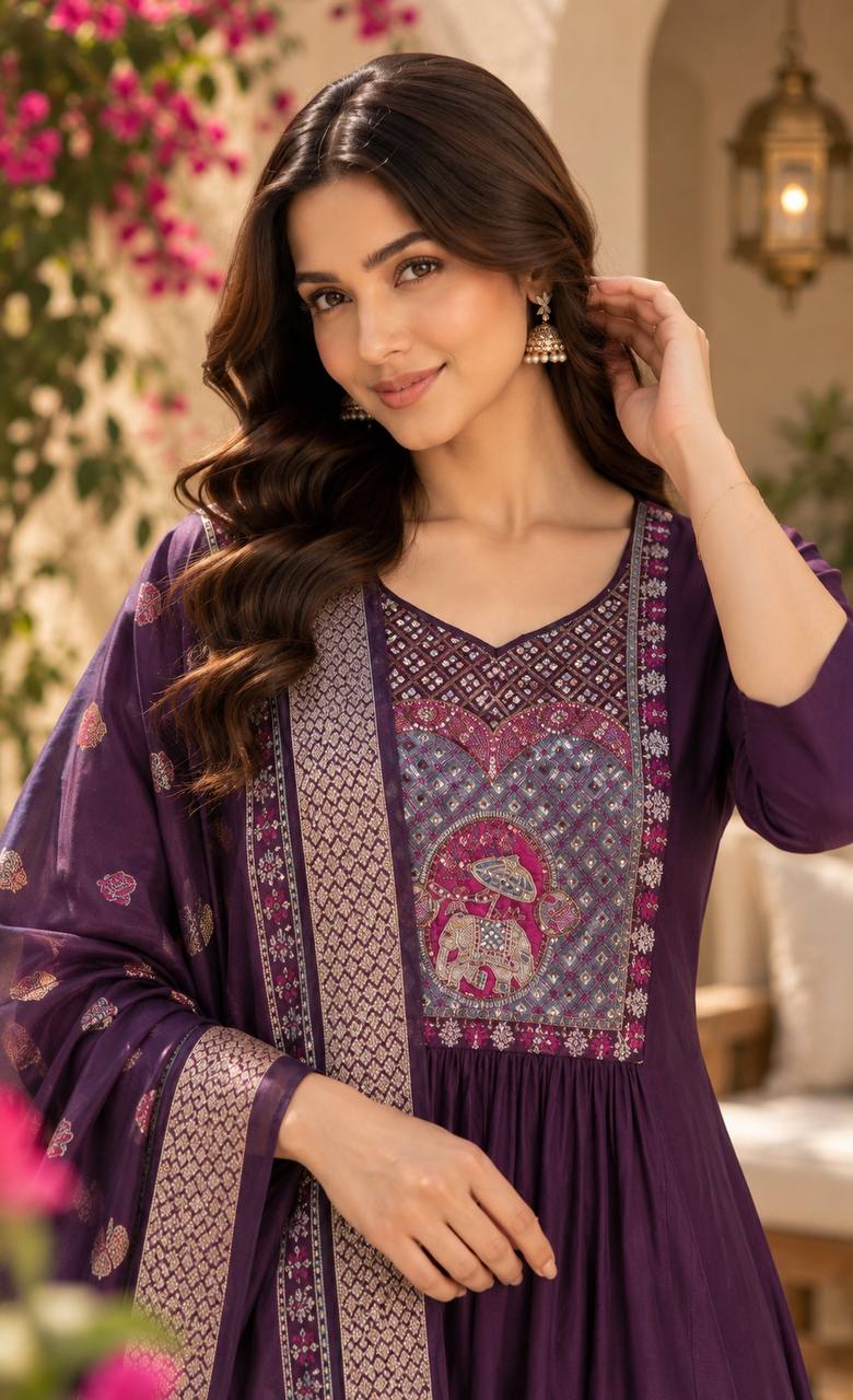 Royal Aura Premium Roman Silk Set
