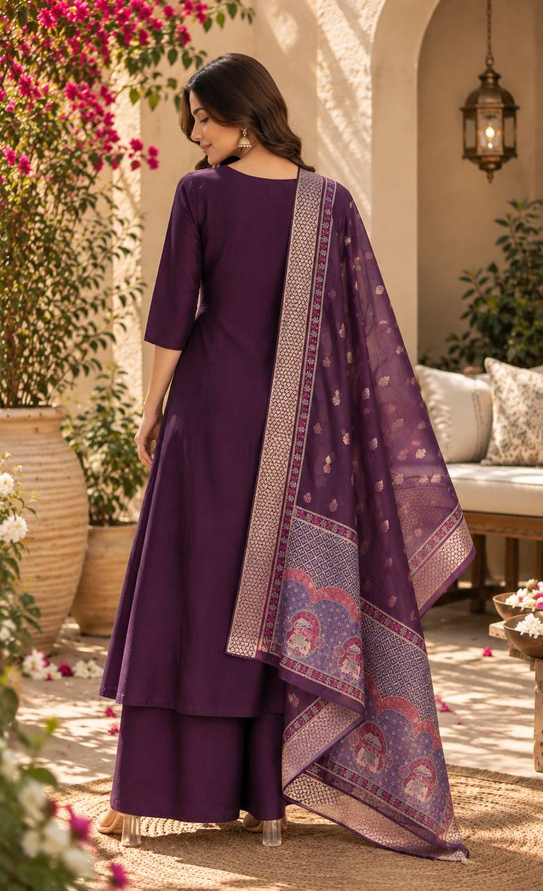 Royal Aura Premium Roman Silk Set