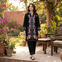 Modern Ethnic Look in Heavy Rayon Co-Ord Set