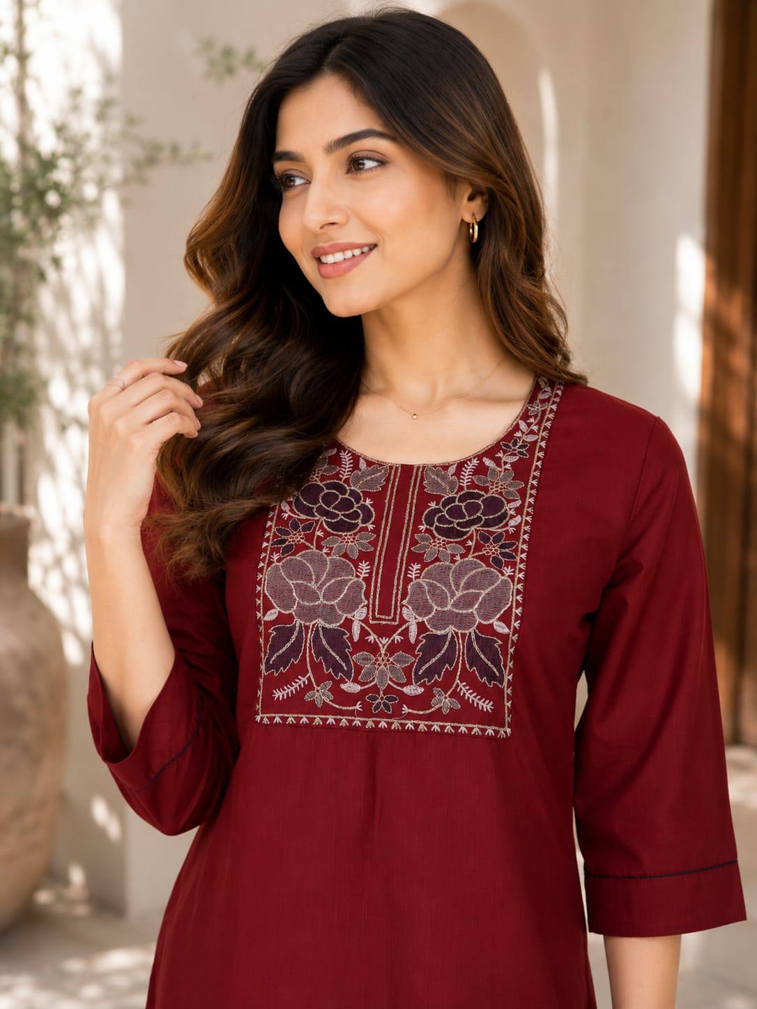 Aura Flex Cotton Co-Ord Set