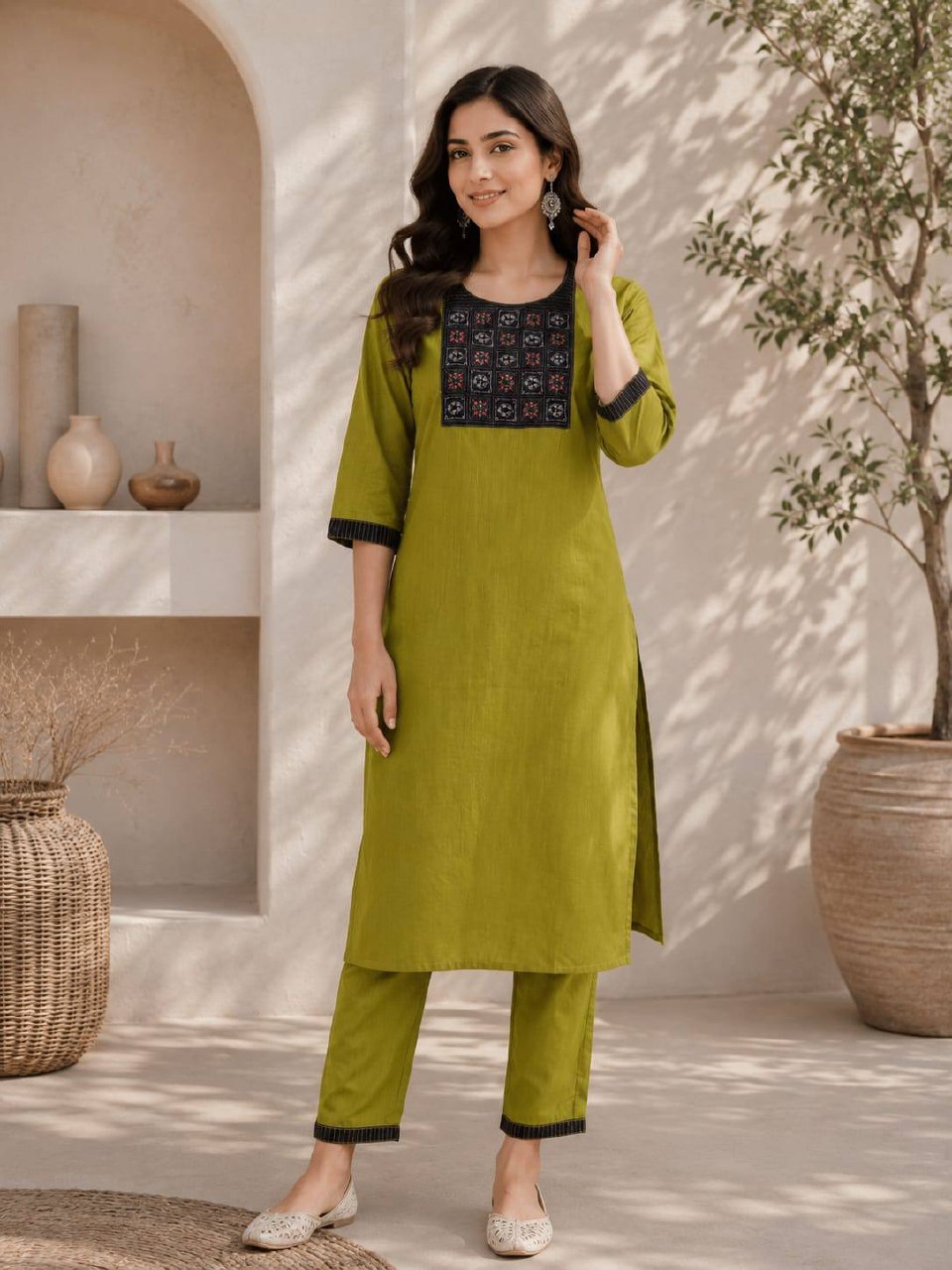 Premium Cotton Co-Ord Set