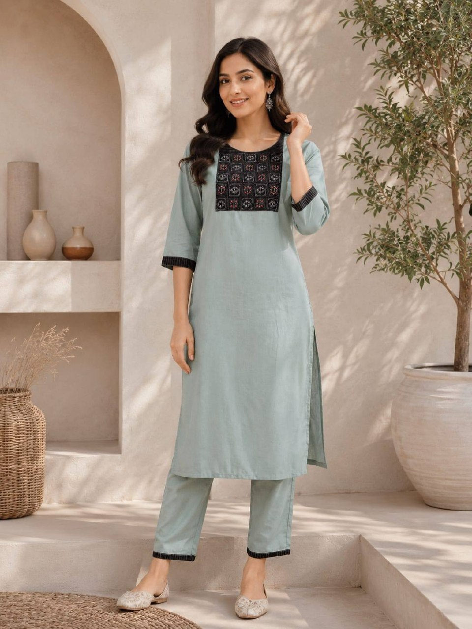 Premium Cotton Co-Ord Set