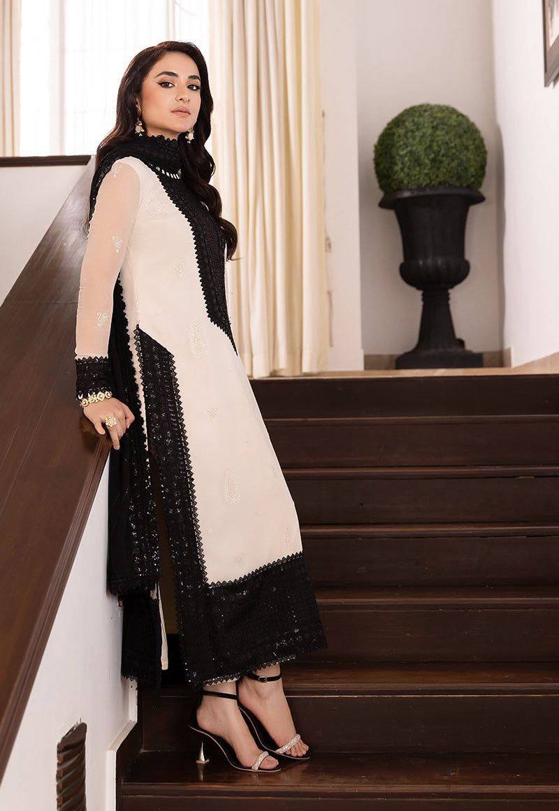 Gorgeous Heavy Crepe Thread Work Festival Special Suit Set