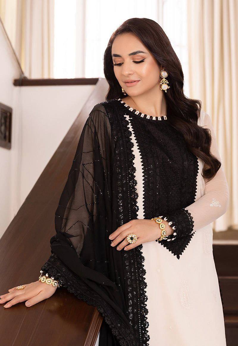 Gorgeous Heavy Crepe Thread Work Festival Special Suit Set