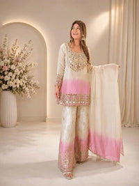 Designer Real Mirror Work Suit Set&nbsp;