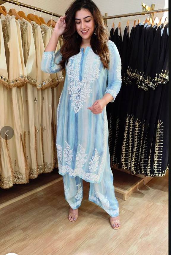 Royal Embroidery Co-Ord Set