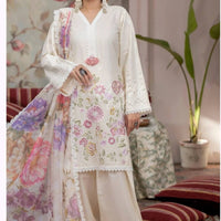 Roman Silk Embroidered Kurta Set